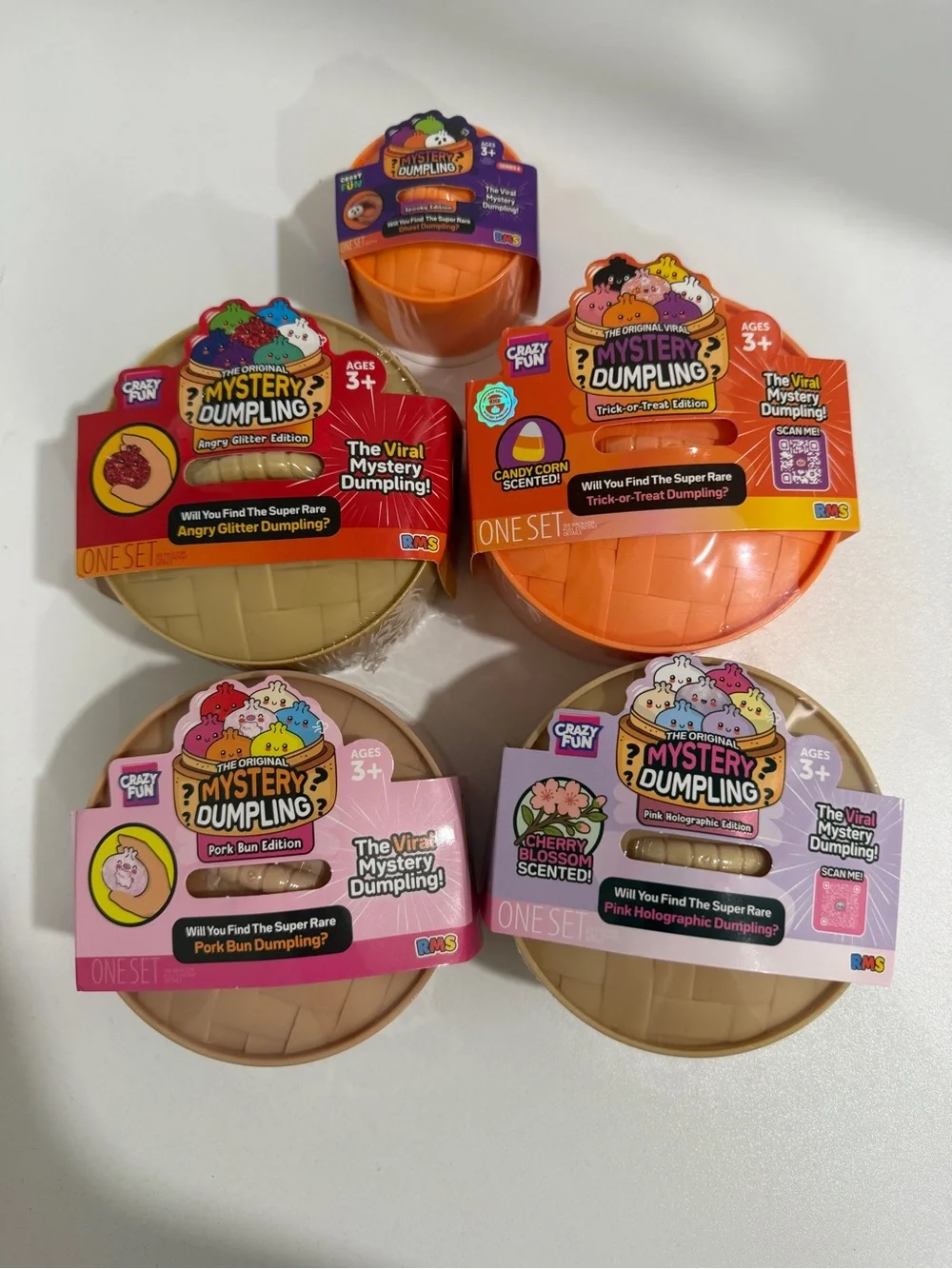 Lot of 5 🔥Mystery Dumpling Toy new edition